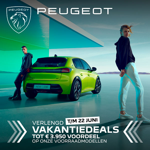 Peugeot Vakantiedeals